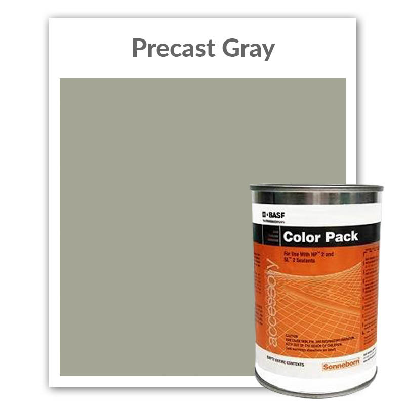 MasterSeal® NP2 Pigment Color Pack, Precast Gray