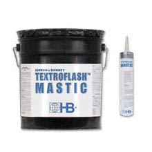 Textroflash™ & Asphalt Coated Copper Flashing Mastic, 1-qt.