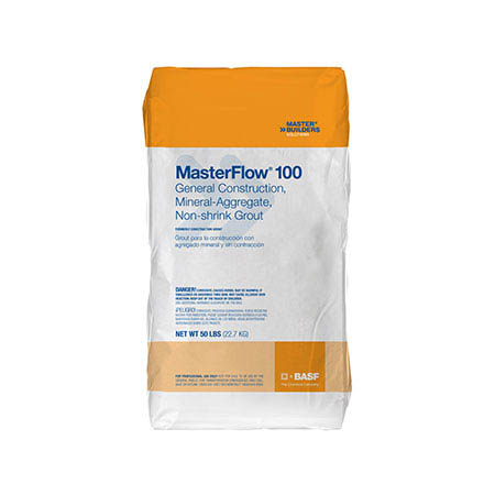 Masterflow® 100 General Construction, Mineral-Aggregate Non-shrink Grout, 50-lb.