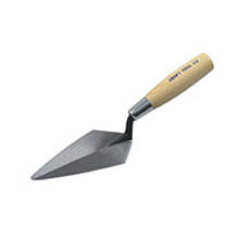 Kraft Tool 7" Pointing Trowel, Wood Handle