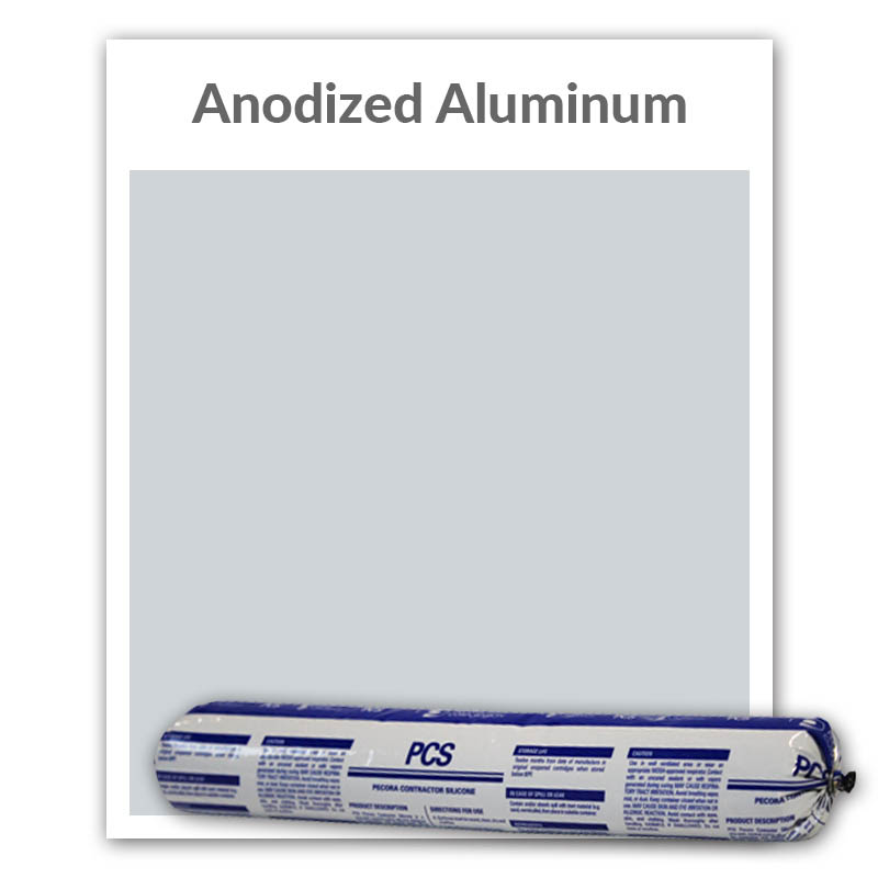 Pecora PCS Contractor Silicone 20-oz., Anodized Aluminum