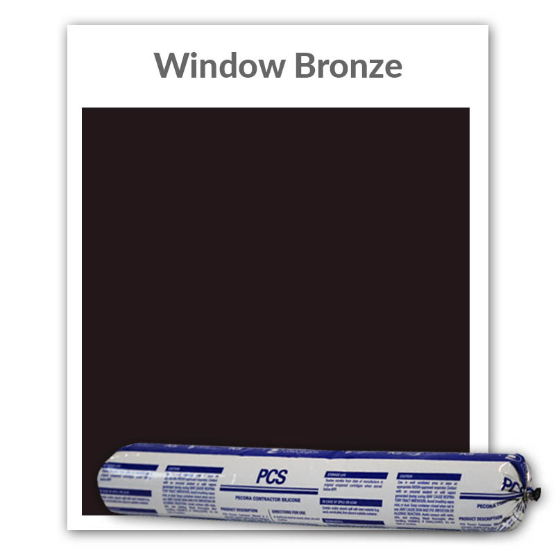 Pecora PCS Contractor Silicone 20-oz., Window Bronze