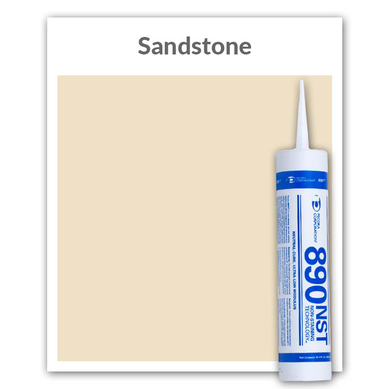 Pecora 890NST Silicone Sealant 10.1-oz., Sandstone