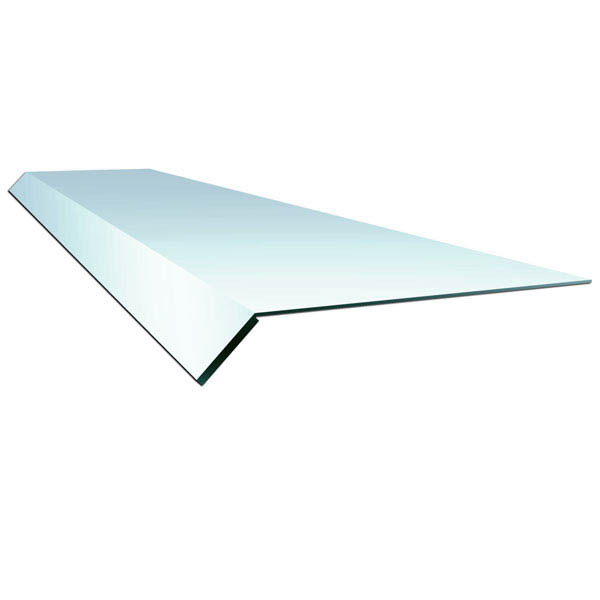 Hohmann & Barnard Flash-Adhere™ Adhesive Strip Drip Plate, Stainless Steel, 3"x8