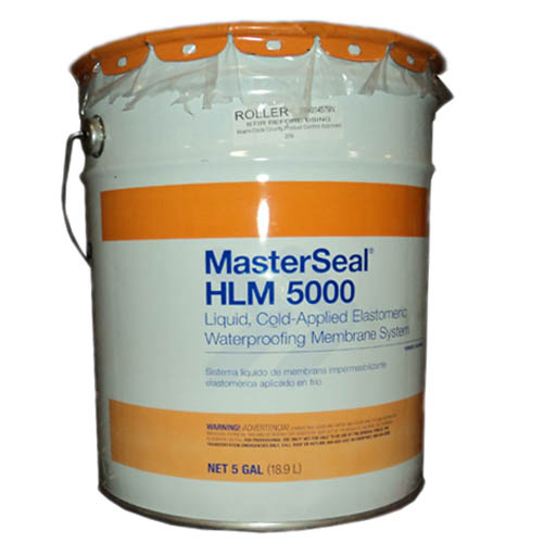 MasterSeal® HLM 5000 S, Spray Grade Waterproofing, 5-gal.