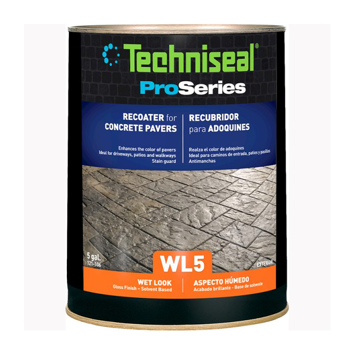 Techniseal® Wet Look Paver Recoater (WL5), 5-gal.