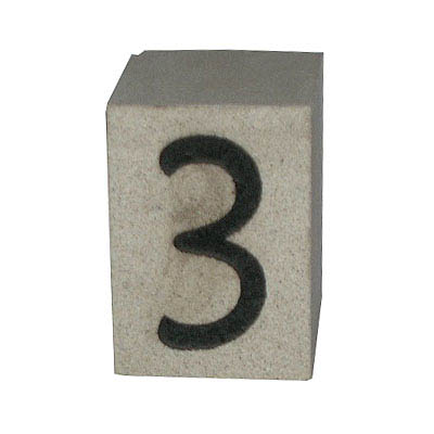 Cast Stone House Number #3