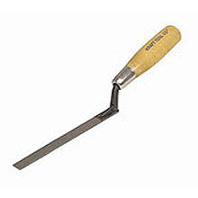 Kraft Tool 6-5/8"x1/2" Caulking Trowel, Wood Handle