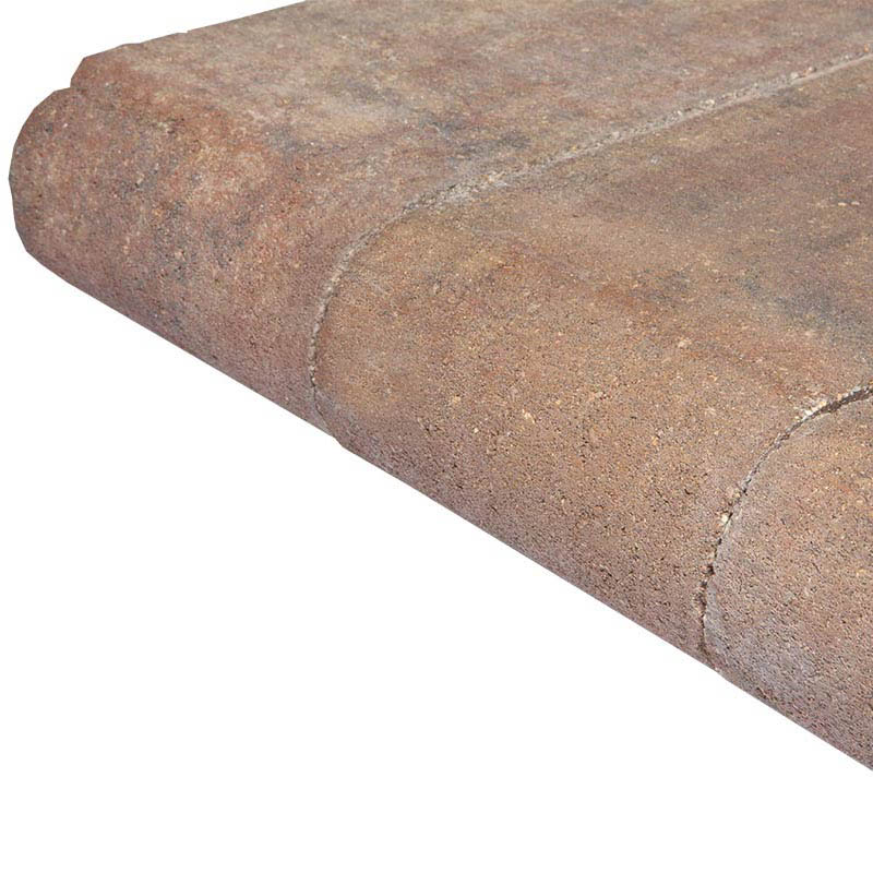 Belgard Bullnose 6"x12" Coping Paver, Ashbury Haze
