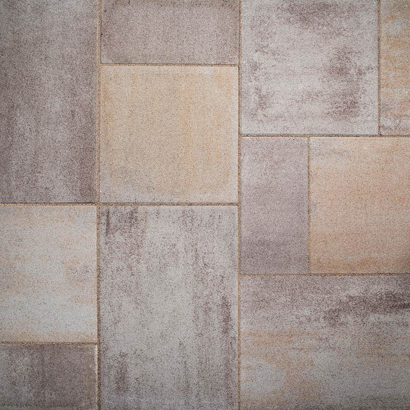 Belgard Moduline Series™ Paving System, 12"x18" Large Rectangle, 60-mm., Danville Beige