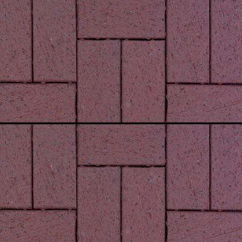 Pine Hall Brick English Edge Series Ironspot 4"x8" Brick Paver, Beveled