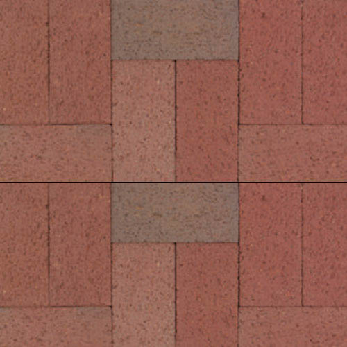 Pine Hall Brick Traditional Series Pathway Full Range Flash 4"x8" Brick Paver 