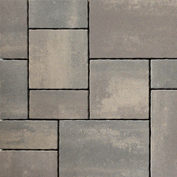 Anchor® Rinn Medino 3-piece 70-mm. Paver System, Beluga Gray