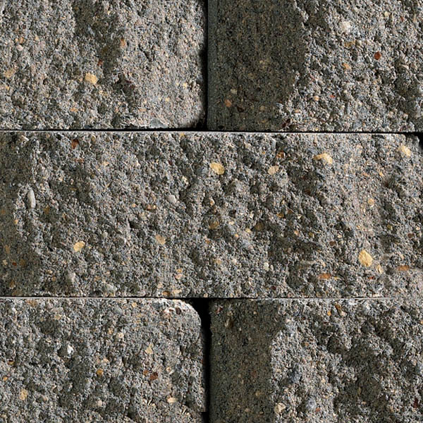 Anchor® Windsor Stone® Retaining Wall System Block, Charcoal