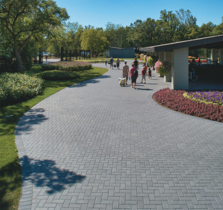 Rochester Concrete Products - Paver Patio - Path - Commercial