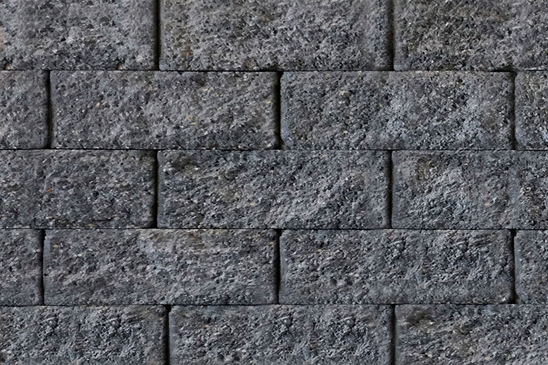 Anchor - Diamond 10D Retaining Wall System - Granite - Swatch 