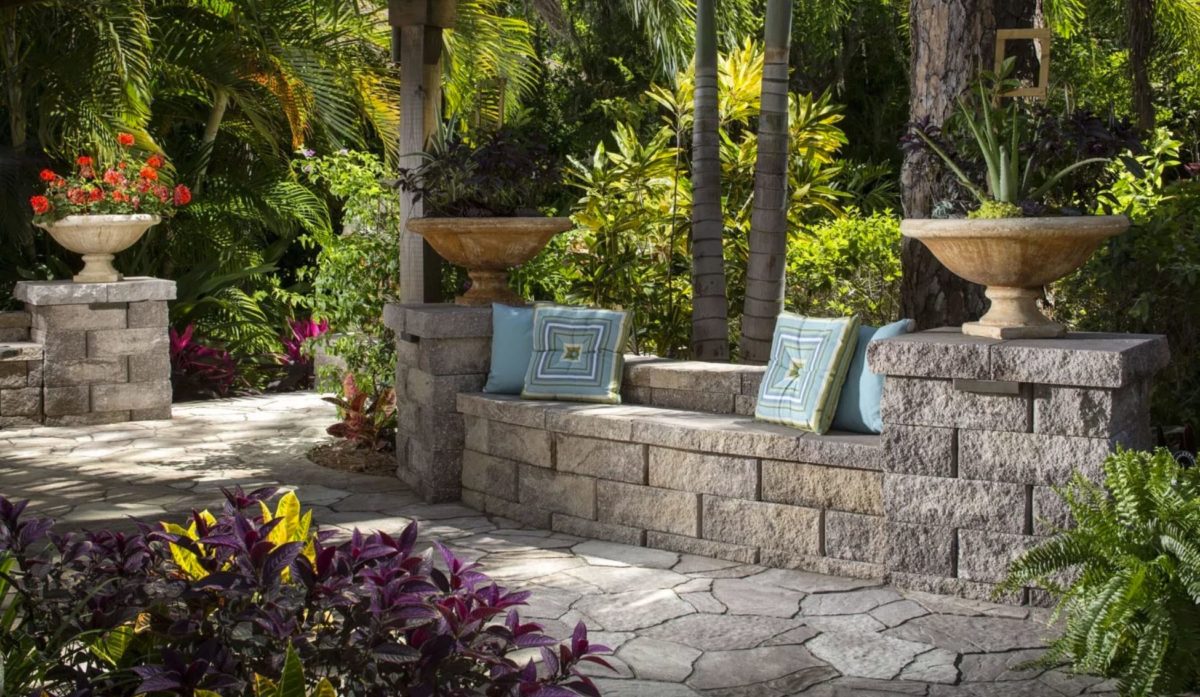 The Art of Mixed Materials in Outdoor Living Design Watkins Concrete Block