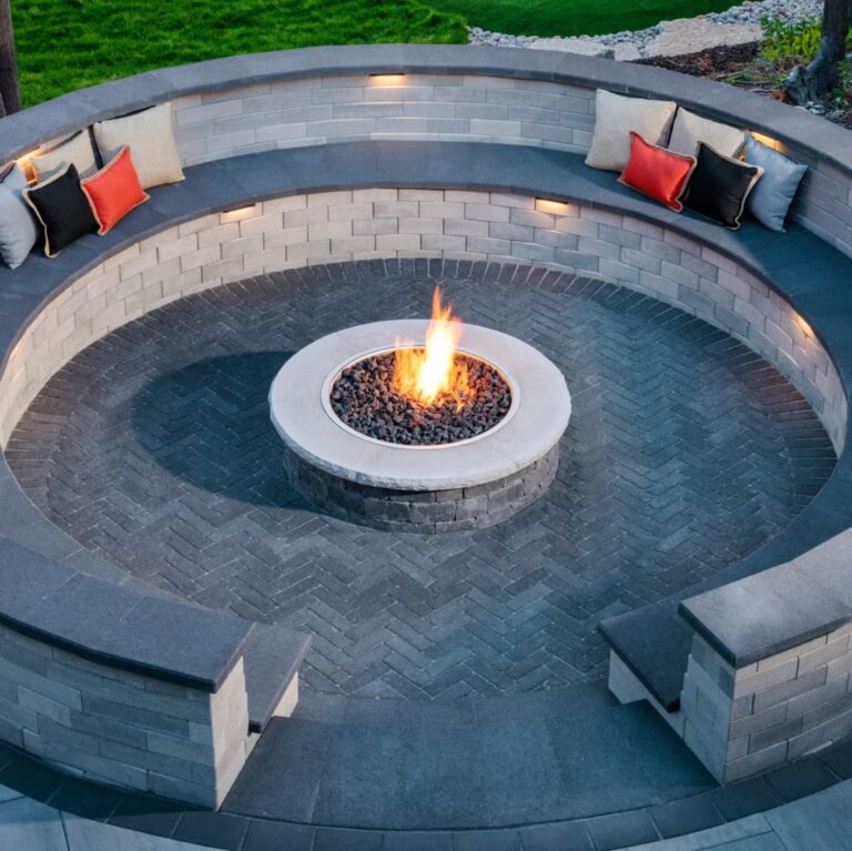 Belgard-Brooklyn Paver Midnight-Home-Outdoor-Fire Pit