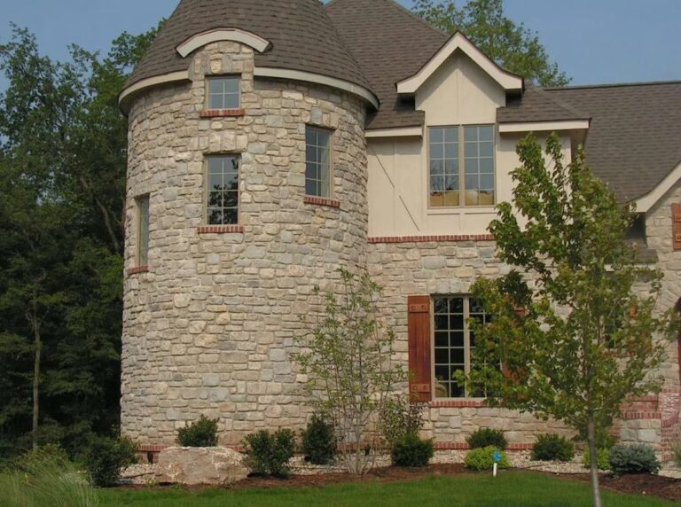 Earthworks - Harvest Mix Tumbled Dimensional - Home - Exterior - Facade
