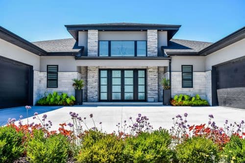 Edward's Stone-Natural Stone-Skyline Grey Multi Ledge 123-Residential-Home-Exterior