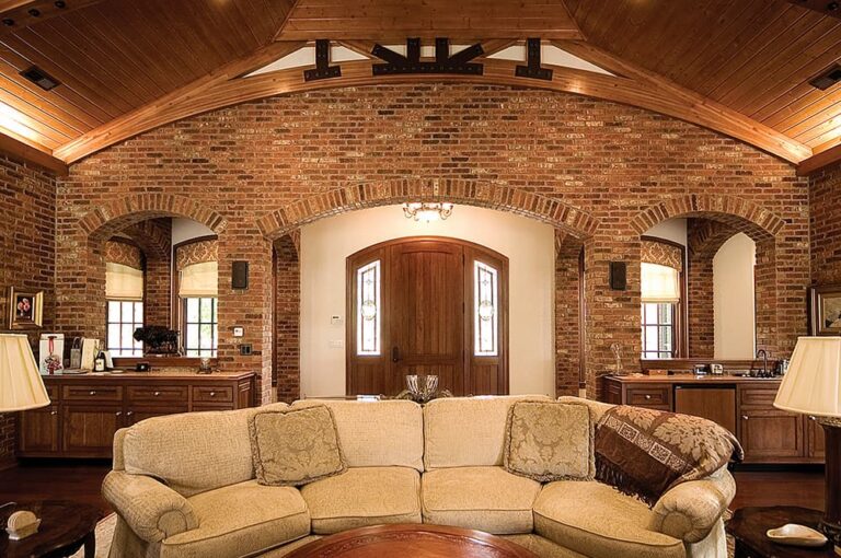 General Shale - English Pub Thin Brick - Home - Interior - Living Room