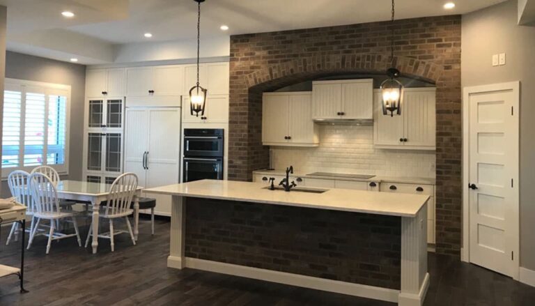 Hebron Brick - Route 66 Thin Brick - Home - Interior - Kitchen