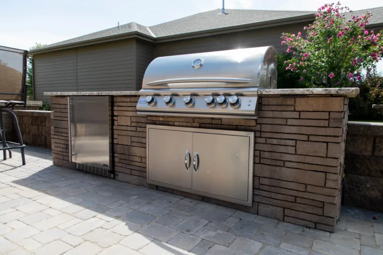 Belgard-Tandem Lamina-Grill Island-Walls