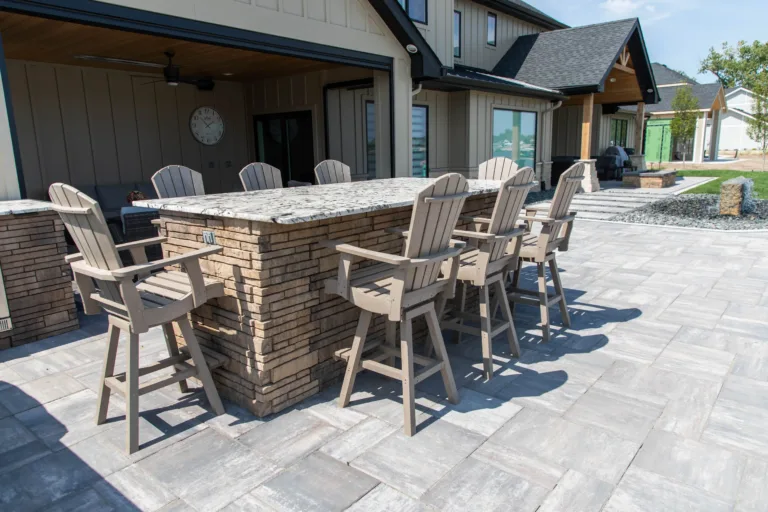 Belgard-Tandem Lamina-Grill Island-Walls