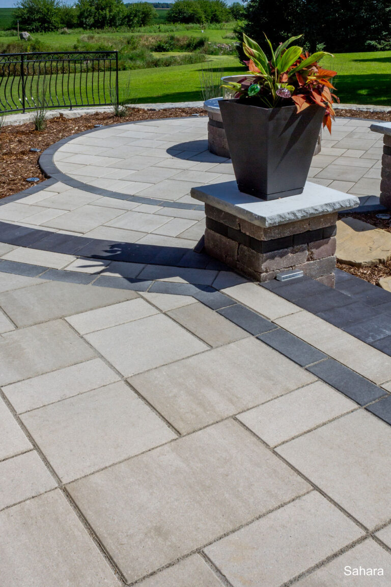 Rochester Concrete Products - Paver Patio - Backyard - Home
