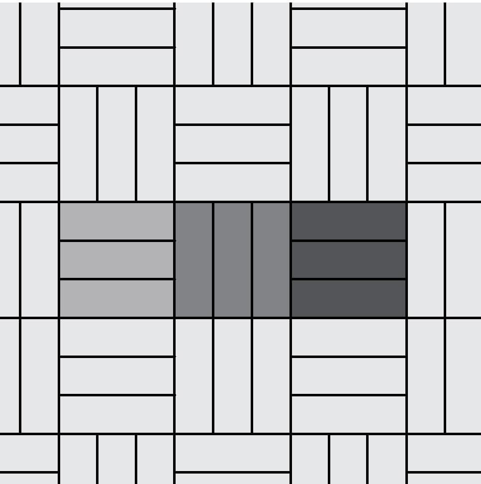 1-Piece Basket Weave - Pattern Guide