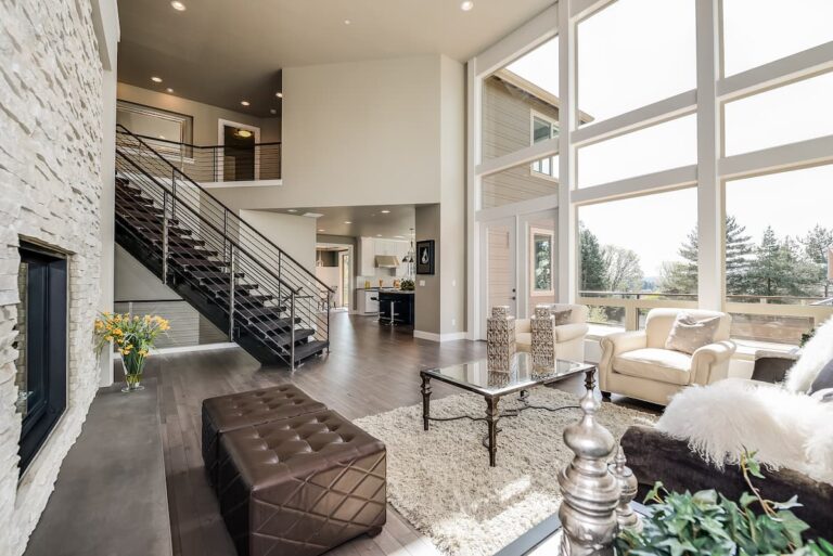 Eldorado Stone - European Ledgestone Cottonwood - Home - Interior - Living Room