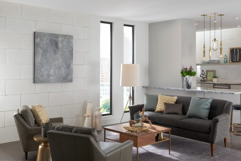 Eldorado Stone - Marquee24 Dove Tail - Home - Interior - Living Room