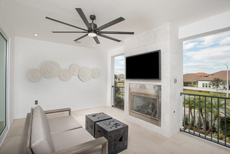 Eldorado Stone - Marquee24 Dove Tail - Home - Interior - Fireplace