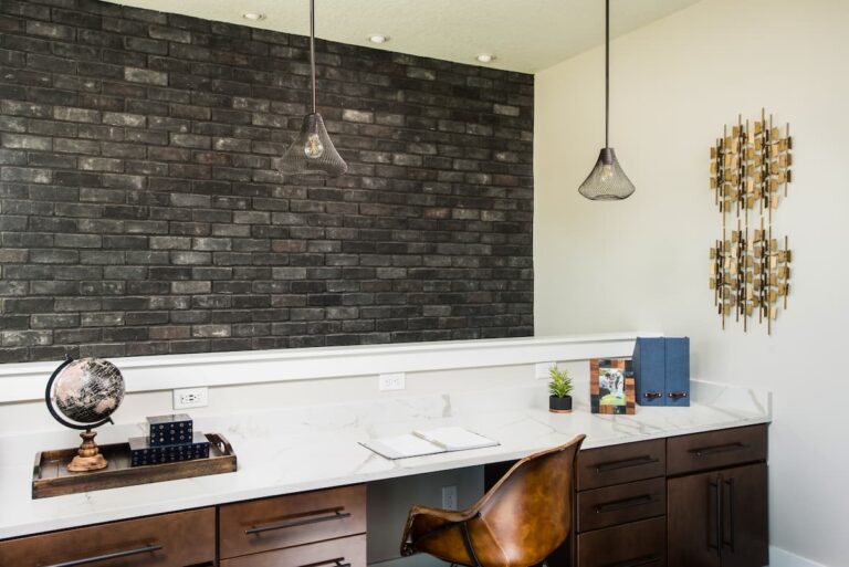 Eldorado Stone - TundraBrick Ironside - Home - Interior - Office