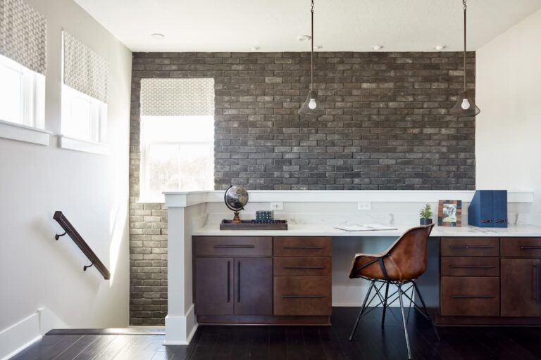 Eldorado Stone - TundraBrick Ironside - Home - Interior - Office