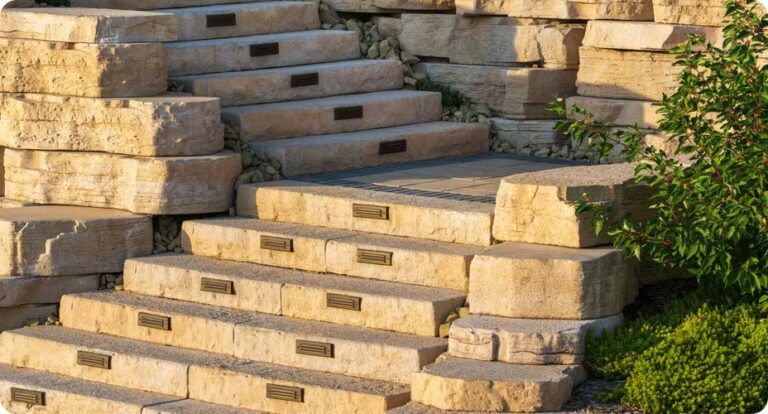 Rosetta Hardscapes-Dimensional Steps