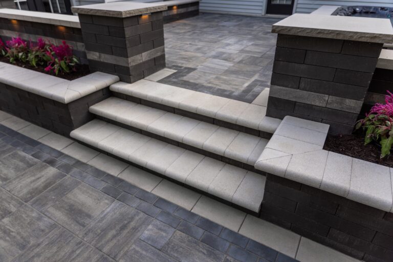 County Materials-Grand Crest Bullnose Coping Reflection-Home-Exterior-Fire Pit