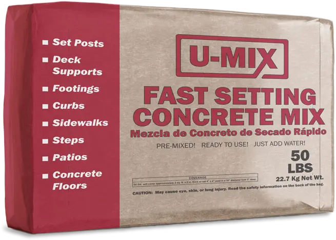 U-MIX Fast Setting Concrete Mix now at Watkins - Lincoln
